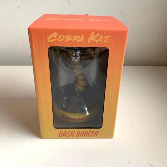 Cobra Kai Cobra Dash Dashboard Snake Dancer Bobble Figure 5" Karate Kid Figurine - Picture 6 of 13